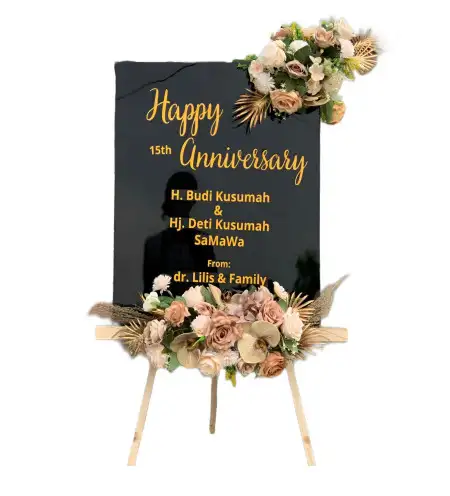 Papan Bunga Akrilik Modo